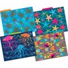 Barker Creek Kai Ola Designer Letter File Folders, Multi-Design Set, 24/Package 4310